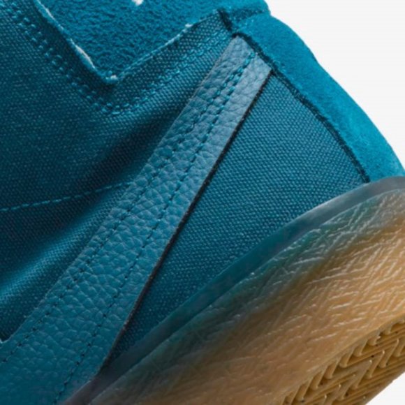 Nike SB Zoom Blazer Mid PRM Teal Green Abyss Men's Sneakers Shoes NO BOX - Picture 7 of 7